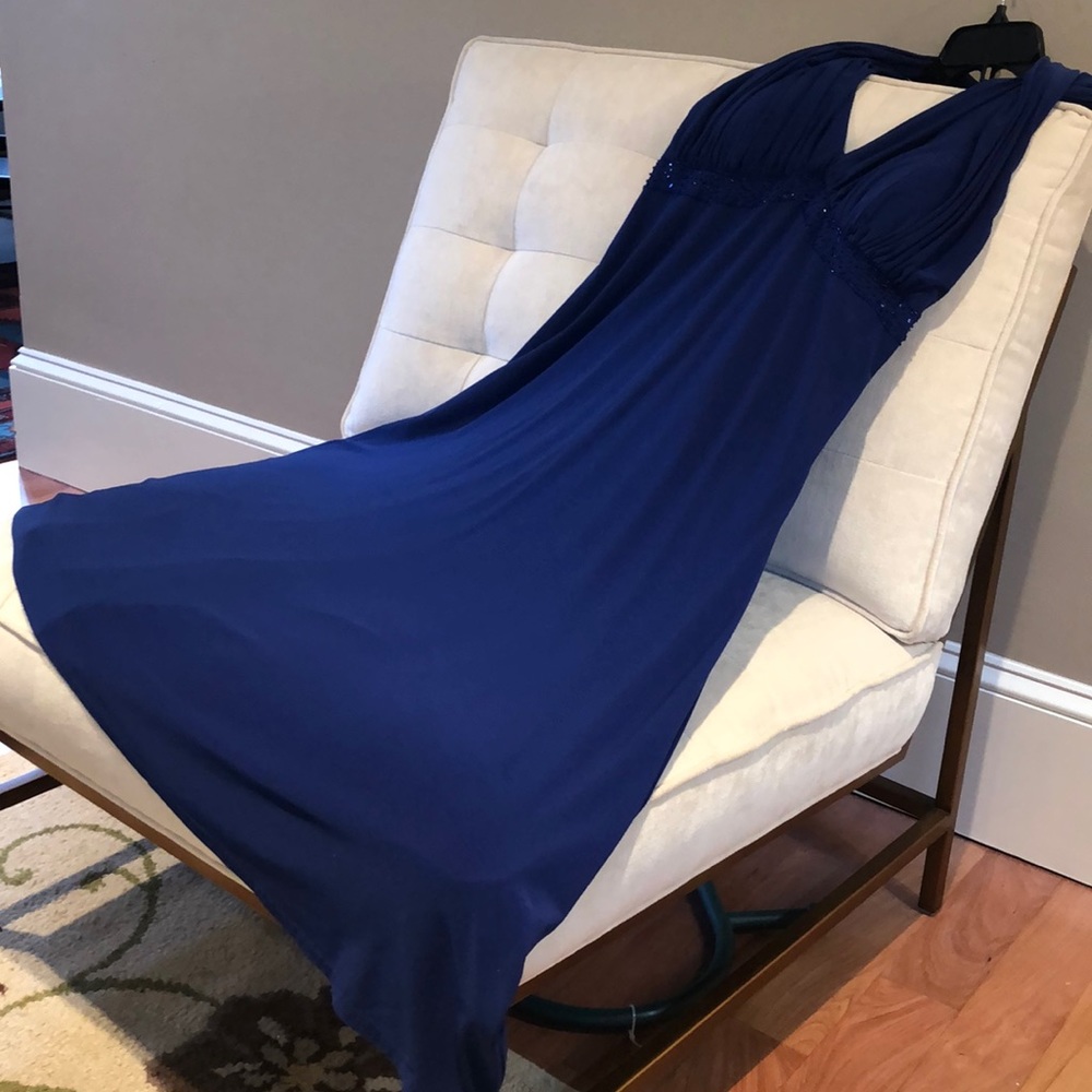 Royal blue semi formal perfect for big night out!